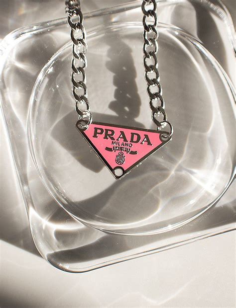 prada milano necklace.